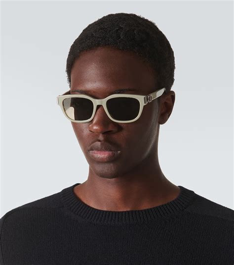 dior abalone glasses|DiorOblique S1I Transparent Beige Square Sunglasses .